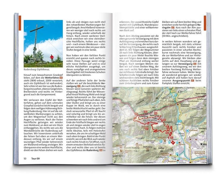 Produktbild: KOMPASS Wanderf&uuml;hrer Kaisergebirge, Wilder Kaiser, Zahmer Kaiser, Kaiserwinkl, Thiersee-Pendling,60 Touren mit Extra-Tourenkarte