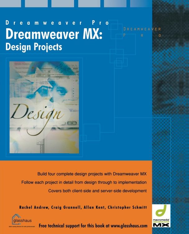 Produktbild: Dreamweaver MX Design Projects