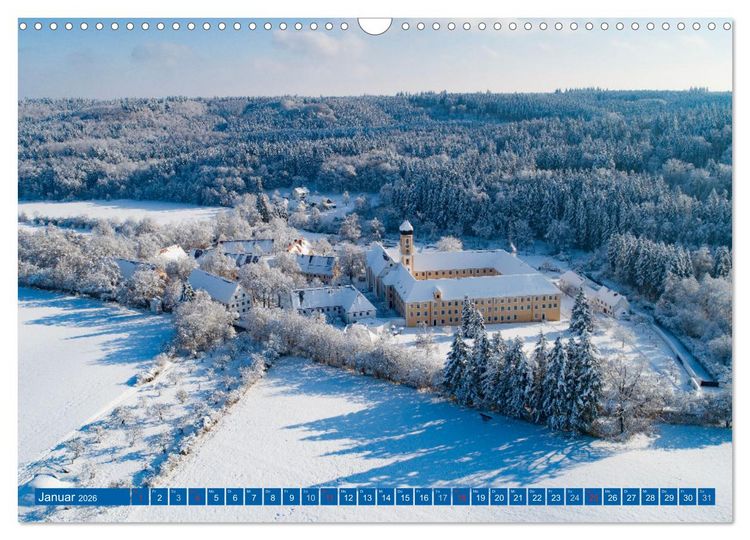 Produktbild: Augsburg und Umgebung (Wandkalender 2026 DIN A3 quer), CALVENDO Monatskalender