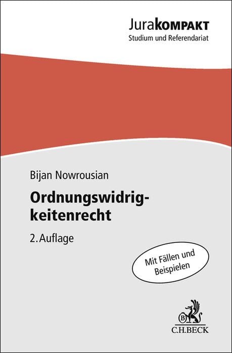 Produktbild: Ordnungswidrigkeitenrecht