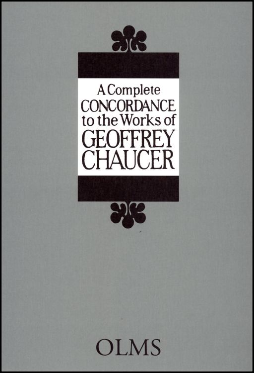 Produktbild: A Complete Concordance to the Works of Geoffrey Chaucer