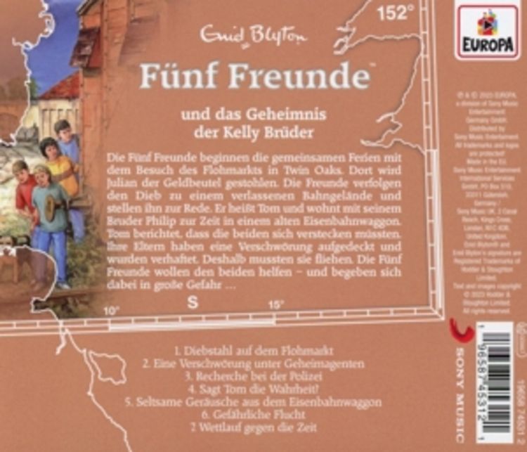Blyton, E: Fünf Freunde 152/Kelly Brüder/CD