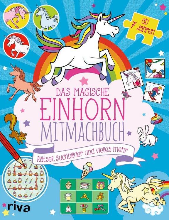 Produktbild: Das magische Einhorn-Mitmachbuch