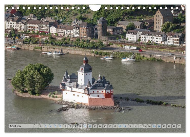 Produktbild: Romantisches Rheintal (Wandkalender 2026 DIN A4 quer), CALVENDO Monatskalender