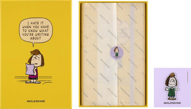 Produktbild: Moleskine Peanuts Patty Notizb. lim. A. Ag Geb Orange m. Box