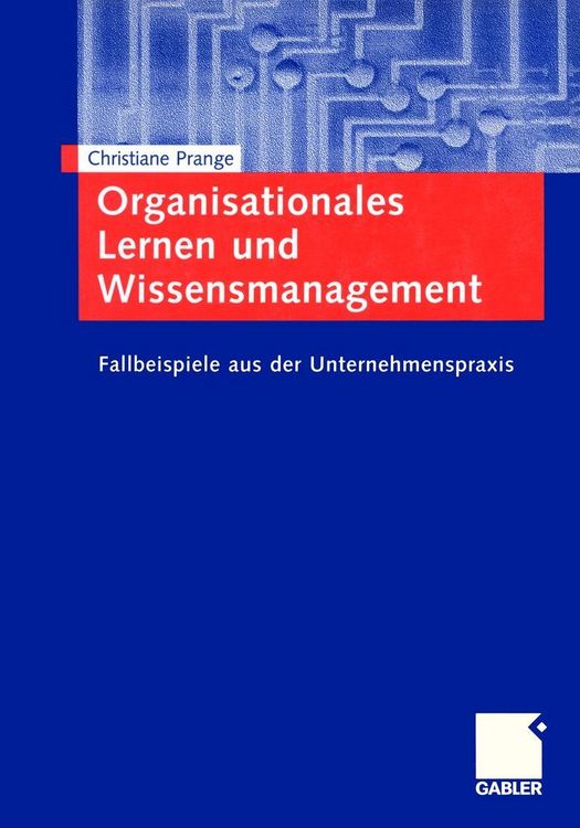 Produktbild: Organisationales Lernen und Wissensmanagement