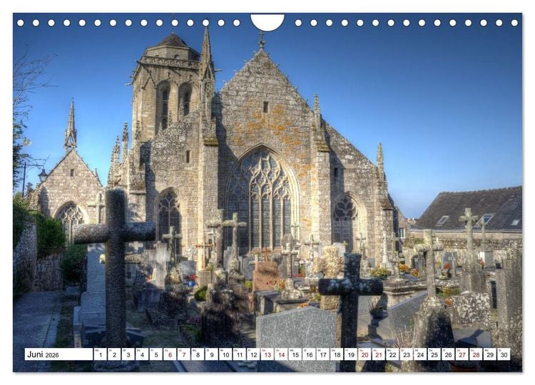 Produktbild: Locronan, ein Highlight in der Bretagne (Wandkalender 2026 DIN A4 quer), CALVENDO Monatskalender