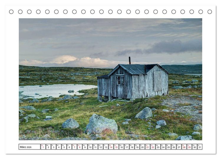 Produktbild: S&uuml;d - Norwegen (Tischkalender 2026 DIN A5 quer), CALVENDO Monatskalender