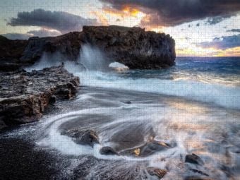 Produktbild: CALVENDO Puzzle Las Cabras, La Palma | 1000 Teile Lege-Gr&ouml;&szlig;e 64x48cm Foto-Puzzle f&uuml;r gl&uuml;ckliche Stunden