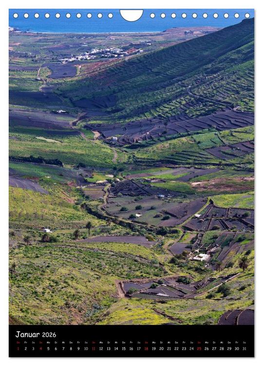Produktbild: Lanzarote (Wandkalender 2026 DIN A4 hoch), CALVENDO Monatskalender