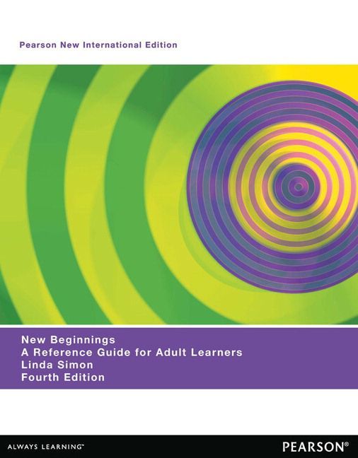 Produktbild: New Beginnings: A Reference Guide for Adult Learners