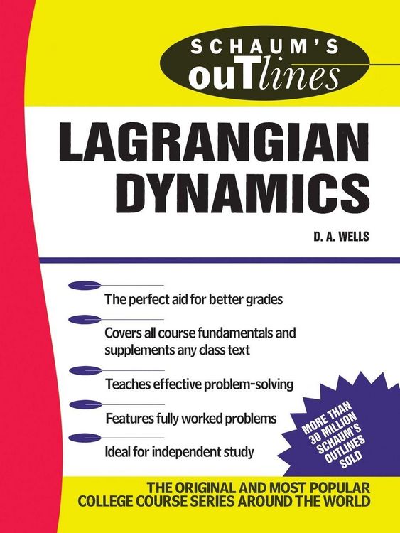 Produktbild: Schaum's Outline of Lagrangian Dynamics