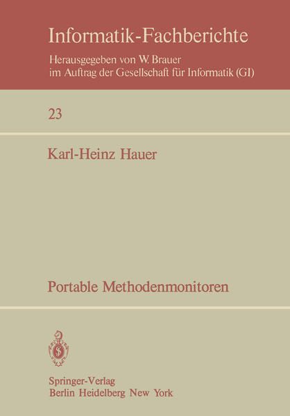 Produktbild: Portable Methodenmonitoren