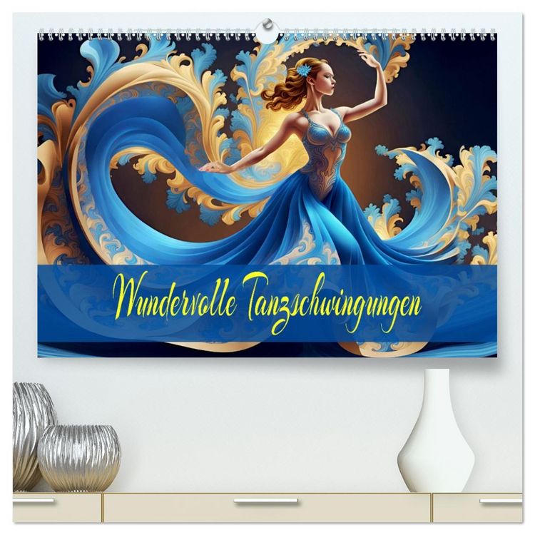 Produktbild: Wundervolle Tanzschwingungen (hochwertiger Premium Wandkalender 2026 DIN A2 quer), Kunstdruck in Hochglanz