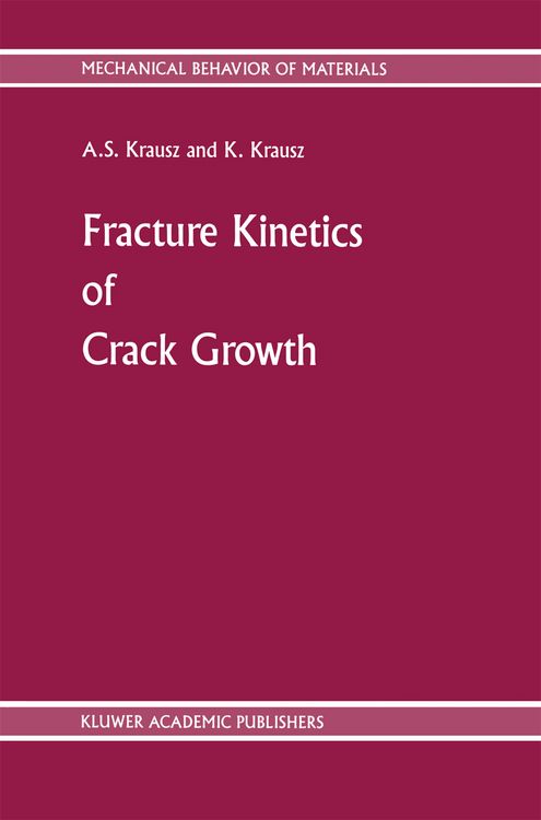 Produktbild: Fracture Kinetics of Crack Growth