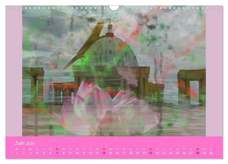 Produktbild: Seelen Bilder (Wandkalender 2026 DIN A3 quer), CALVENDO Monatskalender