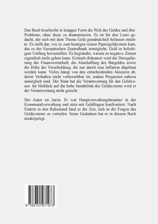 Produktbild: Die komplizierte Welt des Geldes