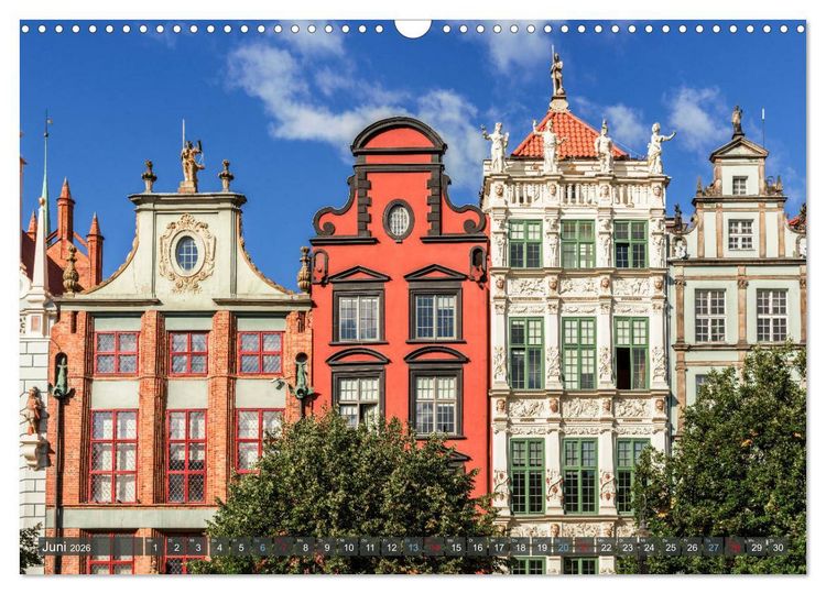 Produktbild: Sehenswertes Danzig (Wandkalender 2026 DIN A3 quer), CALVENDO Monatskalender