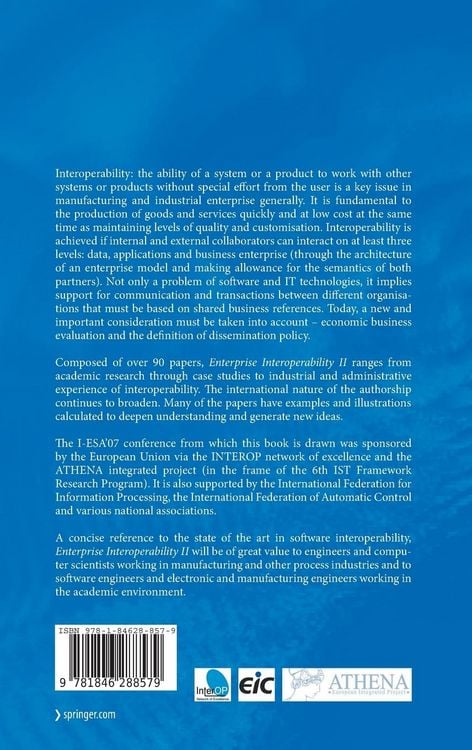Produktbild: Enterprise Interoperability II