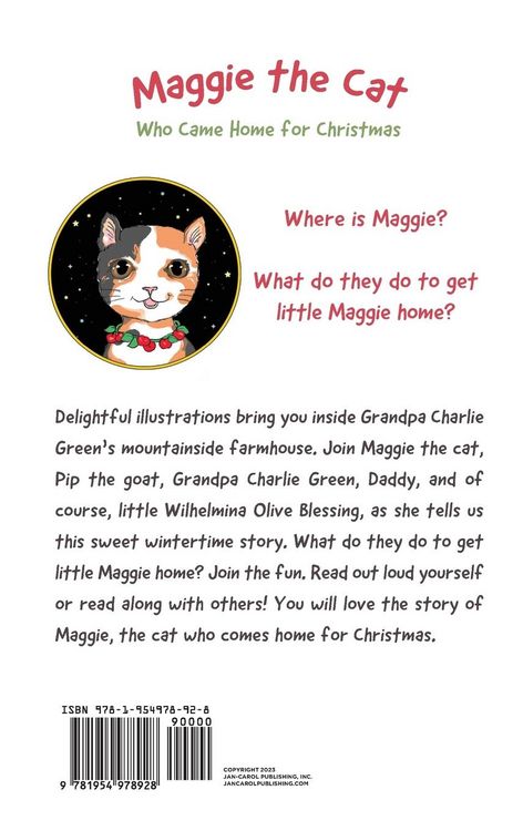 Produktbild: Maggie the Cat Who Came Home for Christmas
