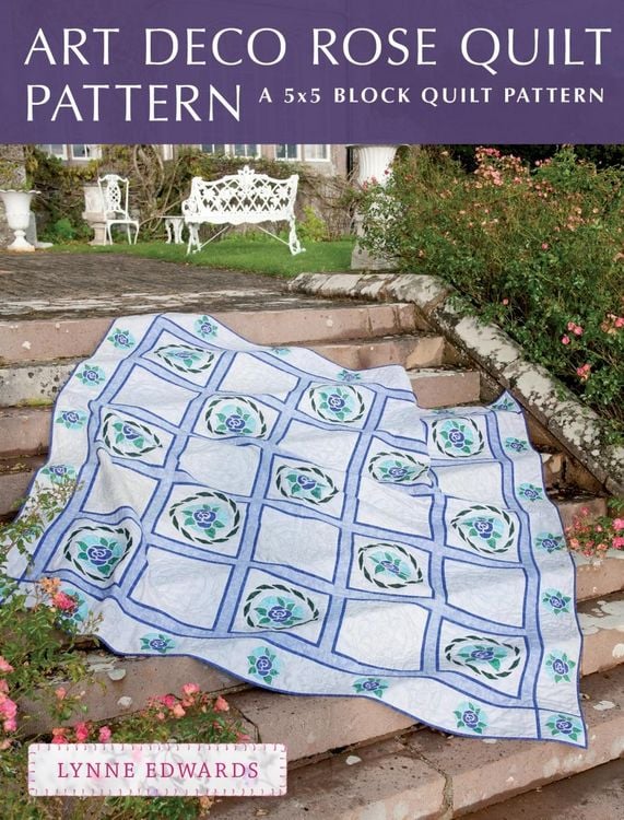 Produktbild: Art Deco Rose Quilt Pattern
