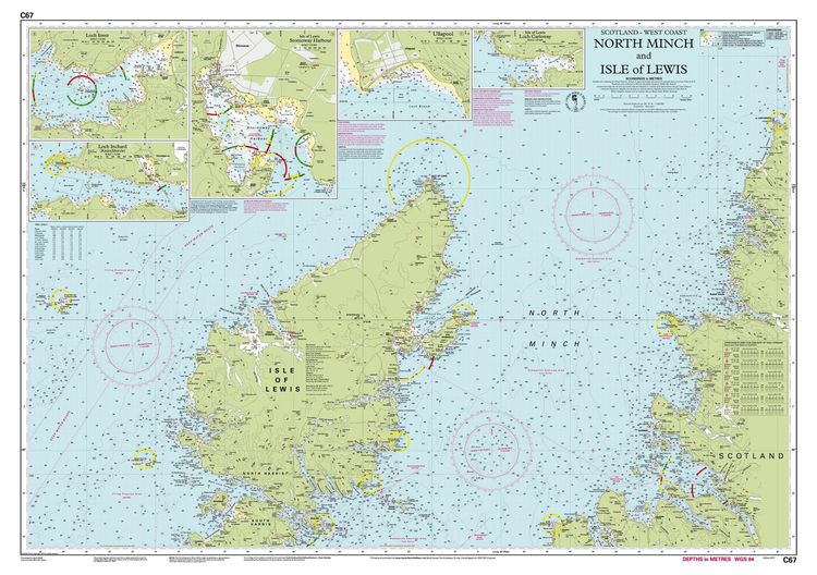Produktbild: C67 North Minch and Isle of Lewis, Imray Chart