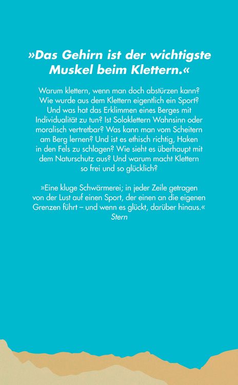 Produktbild: Die Philosophie des Kletterns