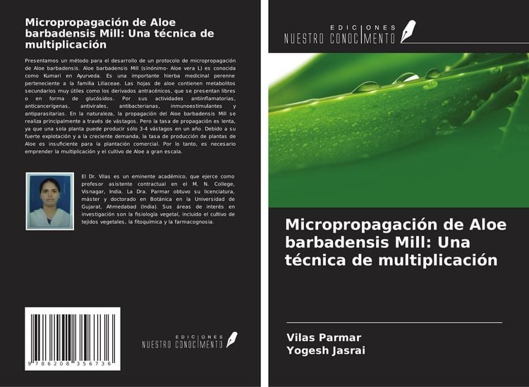 Produktbild: Micropropagaci&oacute;n de Aloe barbadensis Mill: Una t&eacute;cnica de multiplicaci&oacute;n