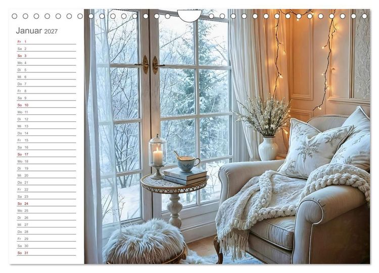 Produktbild: Zuhause im Augenblick - Lieblingspl&auml;tze zum Innehalten (Wandkalender 2027 DIN A4 quer), CALVENDO Monatskalender