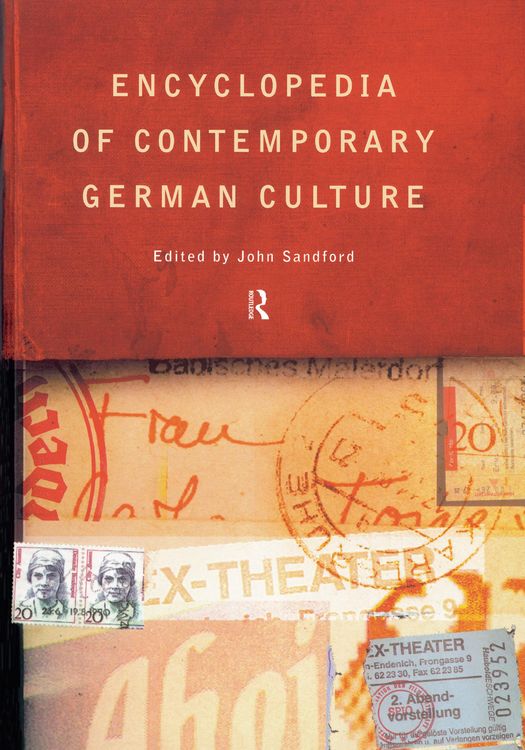 Produktbild: Encyclopedia of Contemporary German Culture