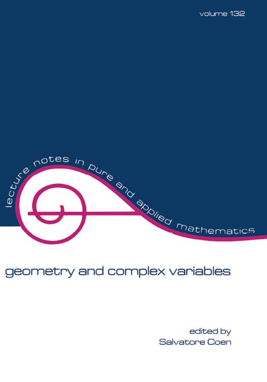 Produktbild: Geometry and Complex Variables