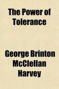 Produktbild: The Power of Tolerance; And Other Speeches