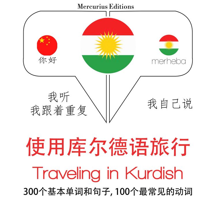 Produktbild: Travel words and phrases in Kurdish