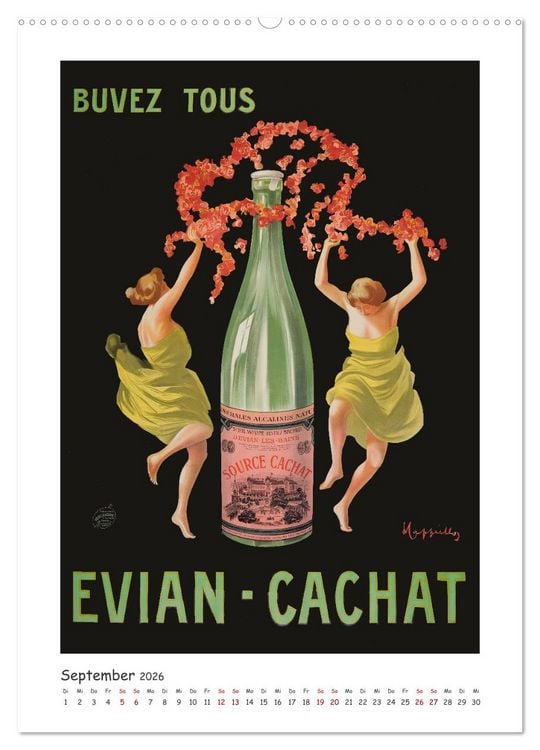 Produktbild: Leonetto Cappiello - Das goldene Zeitalter der Werbekunst (Wandkalender 2026 DIN A2 hoch), CALVENDO Monatskalender