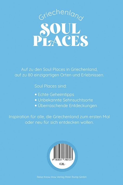 Produktbild: Soul Places Griechenland &ndash; Die Seele Griechenlands sp&uuml;ren