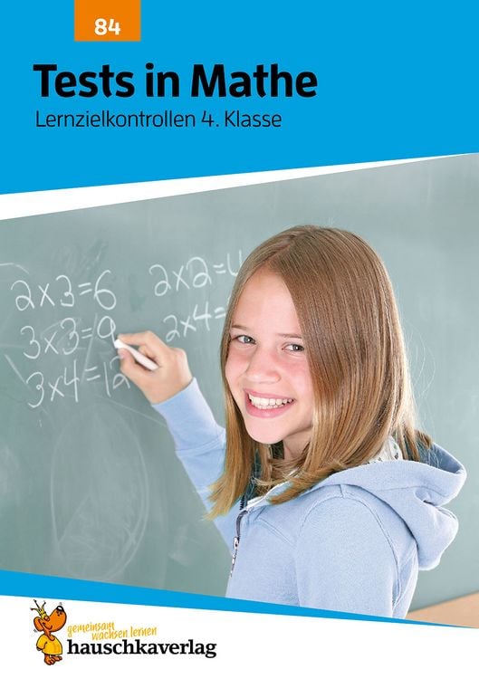 Produktbild: &Uuml;bungsheft mit Tests in Mathe 4. Klasse