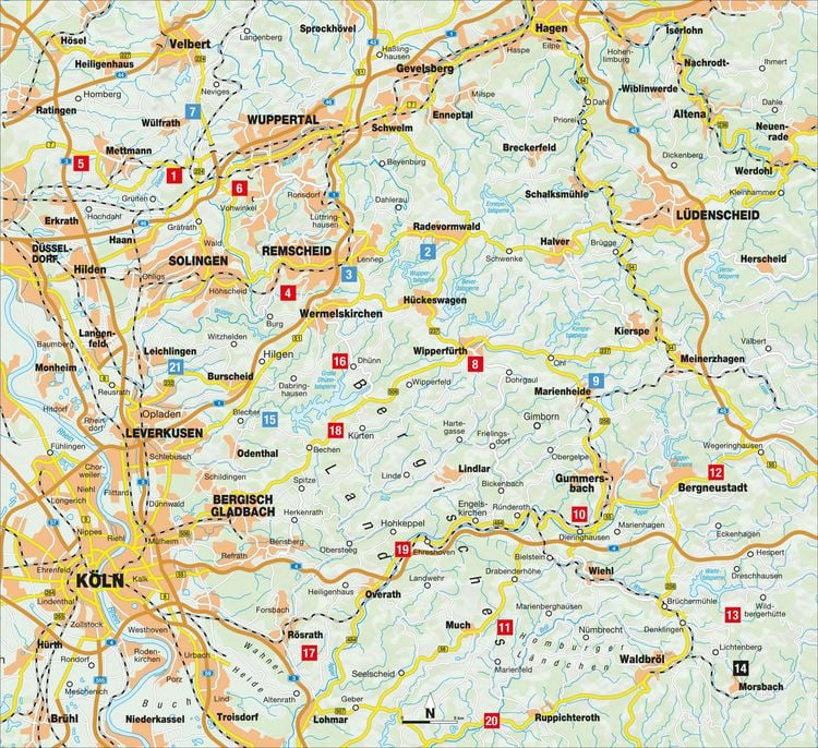 Produktbild: Wander-Geheimtipps Bergisches Land