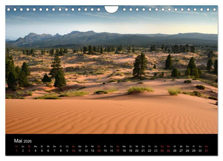 Produktbild: S&uuml;dwesten der USA - Klassiker und Geheimnisse (Wandkalender 2026 DIN A4 quer), CALVENDO Monatskalender
