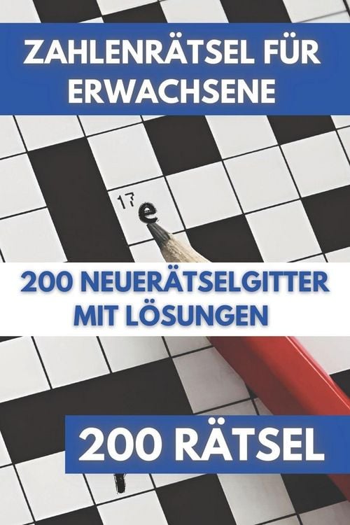 Produktbild: 200 Zahlenr&auml;tsel f&uuml;r Erwachsene