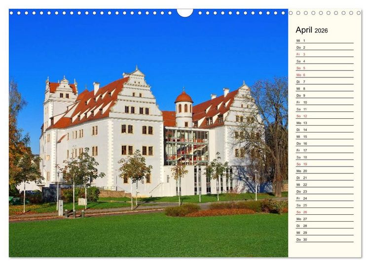 Produktbild: Zwickau - Stadt an der Mulde (Wandkalender 2026 DIN A3 quer), CALVENDO Monatskalender
