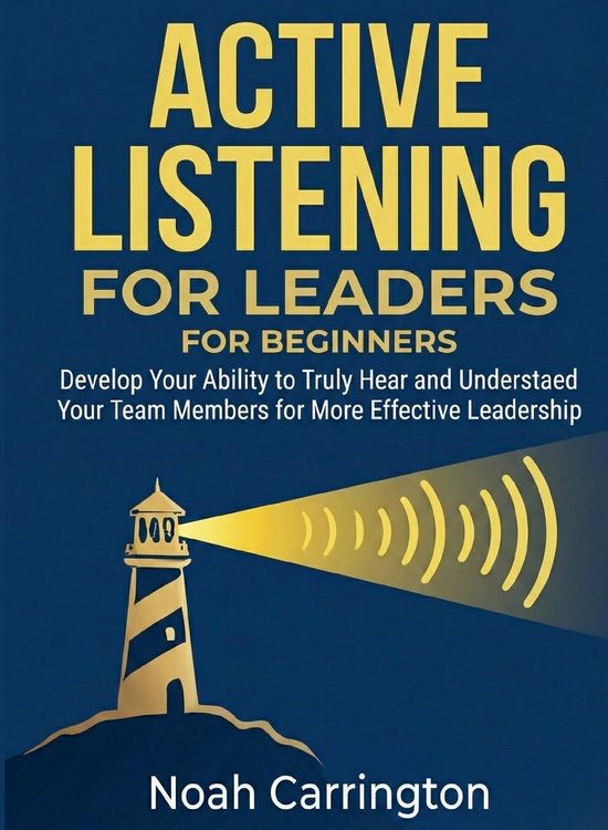 Produktbild: Active Listening for Leaders for Beginners
