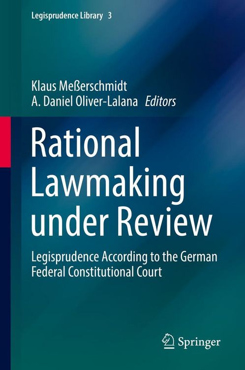 Produktbild: Rational Lawmaking under Review