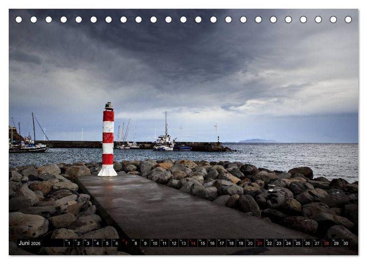 Produktbild: Madeira - Insel mitten im Atlantik (Tischkalender 2026 DIN A5 quer), CALVENDO Monatskalender