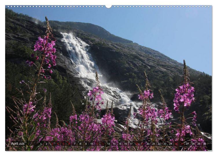 Produktbild: Norwegen 2026 - Im Land der Fjorde, Fjelle und Trolle (Wandkalender 2026 DIN A2 quer), CALVENDO Monatskalender