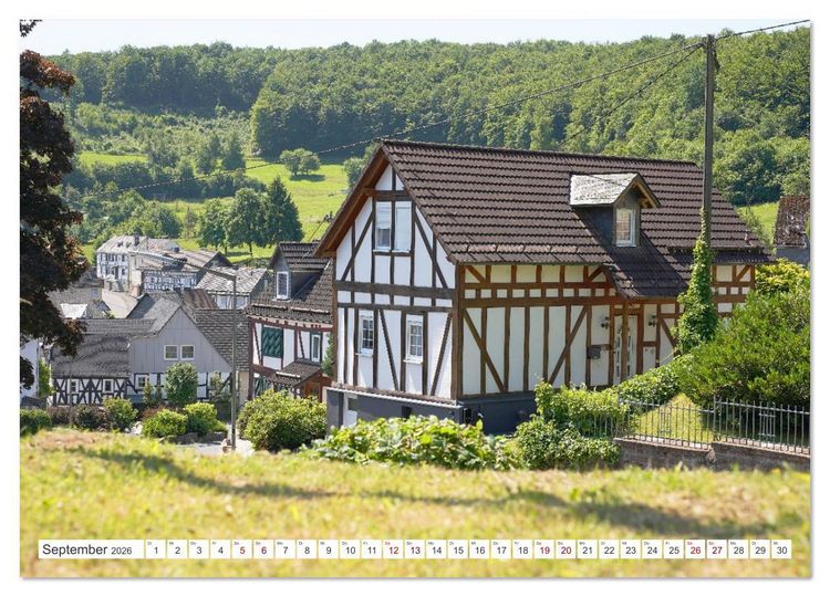 Produktbild: Herdorf im Hellertal (Wandkalender 2026 DIN A2 quer), CALVENDO Monatskalender
