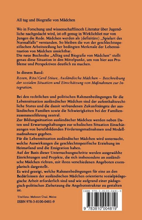 Produktbild: Ausl&auml;ndische M&auml;dchen in der Bundesrepublik