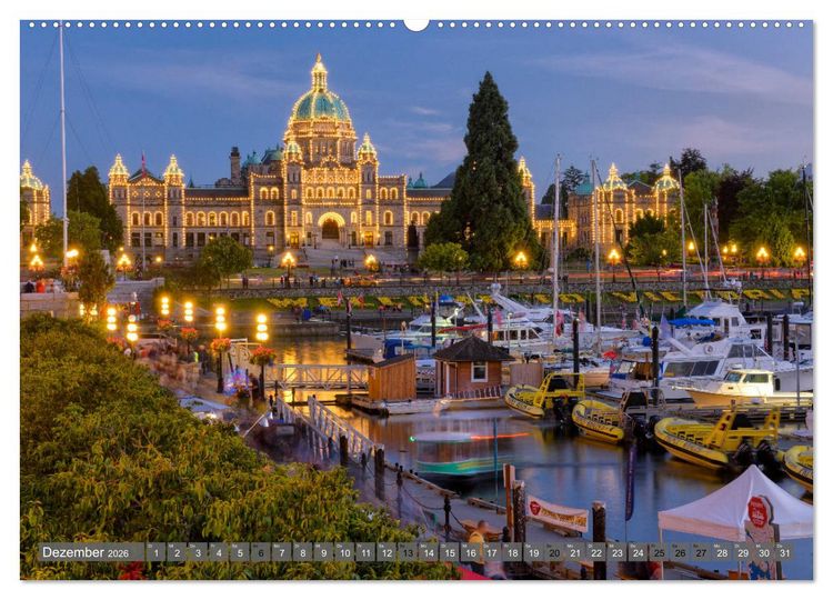 Produktbild: Kanada der Westen (Wandkalender 2026 DIN A2 quer), CALVENDO Monatskalender