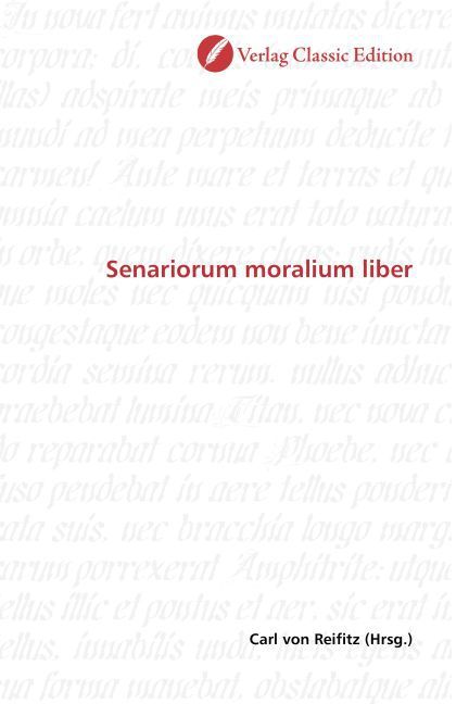 Produktbild: Senariorum moralium liber