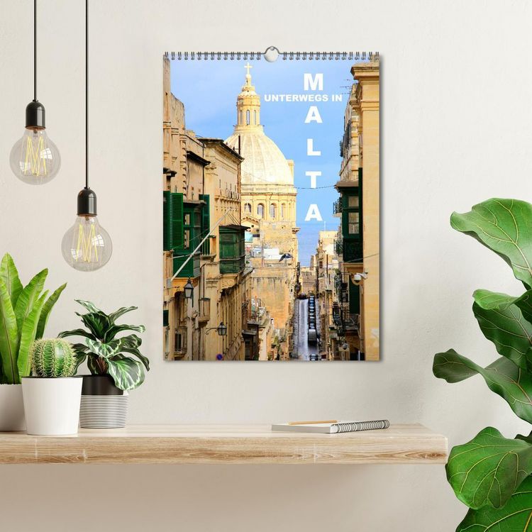Produktbild: Unterwegs in Malta (Wandkalender 2026 DIN A3 hoch), CALVENDO Monatskalender