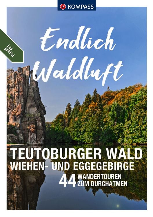 Produktbild: KOMPASS Endlich Waldluft - Teutoburger Wald, Wiehen- & Eggegebirge